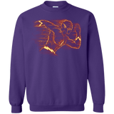 Sweatshirts Purple / S Flash Crewneck Sweatshirt