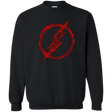 Sweatshirts Black / Small FLASH RED SMOKE Crewneck Sweatshirt