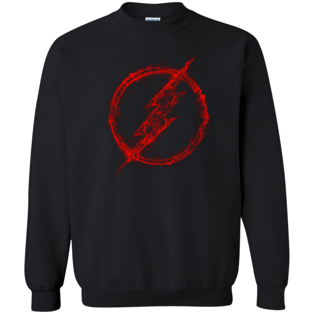 Sweatshirts Black / Small FLASH RED SMOKE Crewneck Sweatshirt