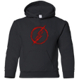 Sweatshirts Black / YS FLASH RED SMOKE Youth Hoodie