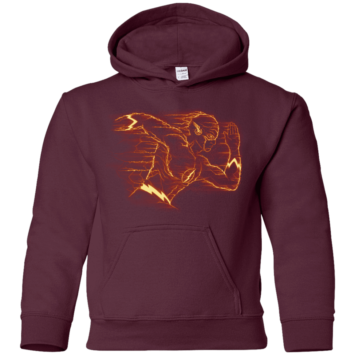 Sweatshirts Maroon / YS Flash Youth Hoodie