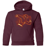 Sweatshirts Maroon / YS Flash Youth Hoodie