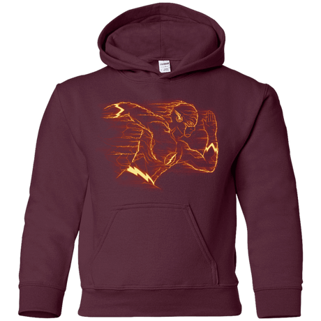 Sweatshirts Maroon / YS Flash Youth Hoodie