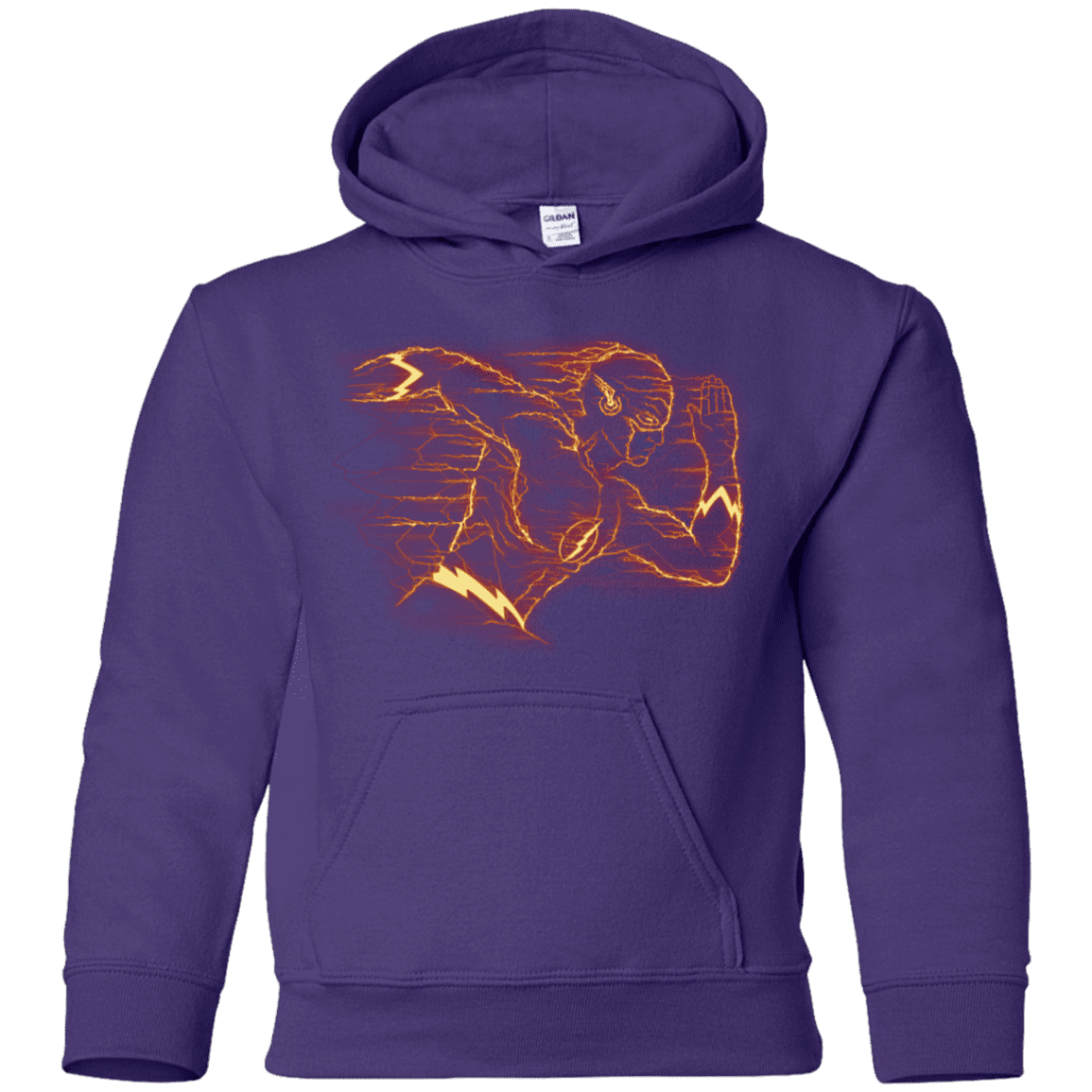 Sweatshirts Purple / YS Flash Youth Hoodie