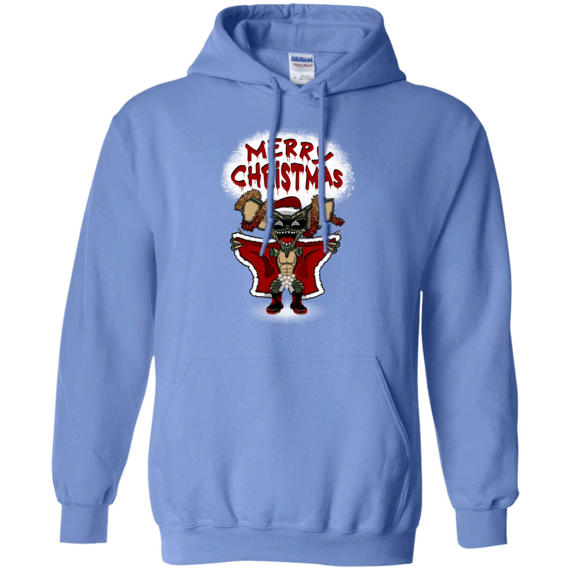 Sweatshirts Carolina Blue / Small Flashing Through The Snow Pullover Hoodie