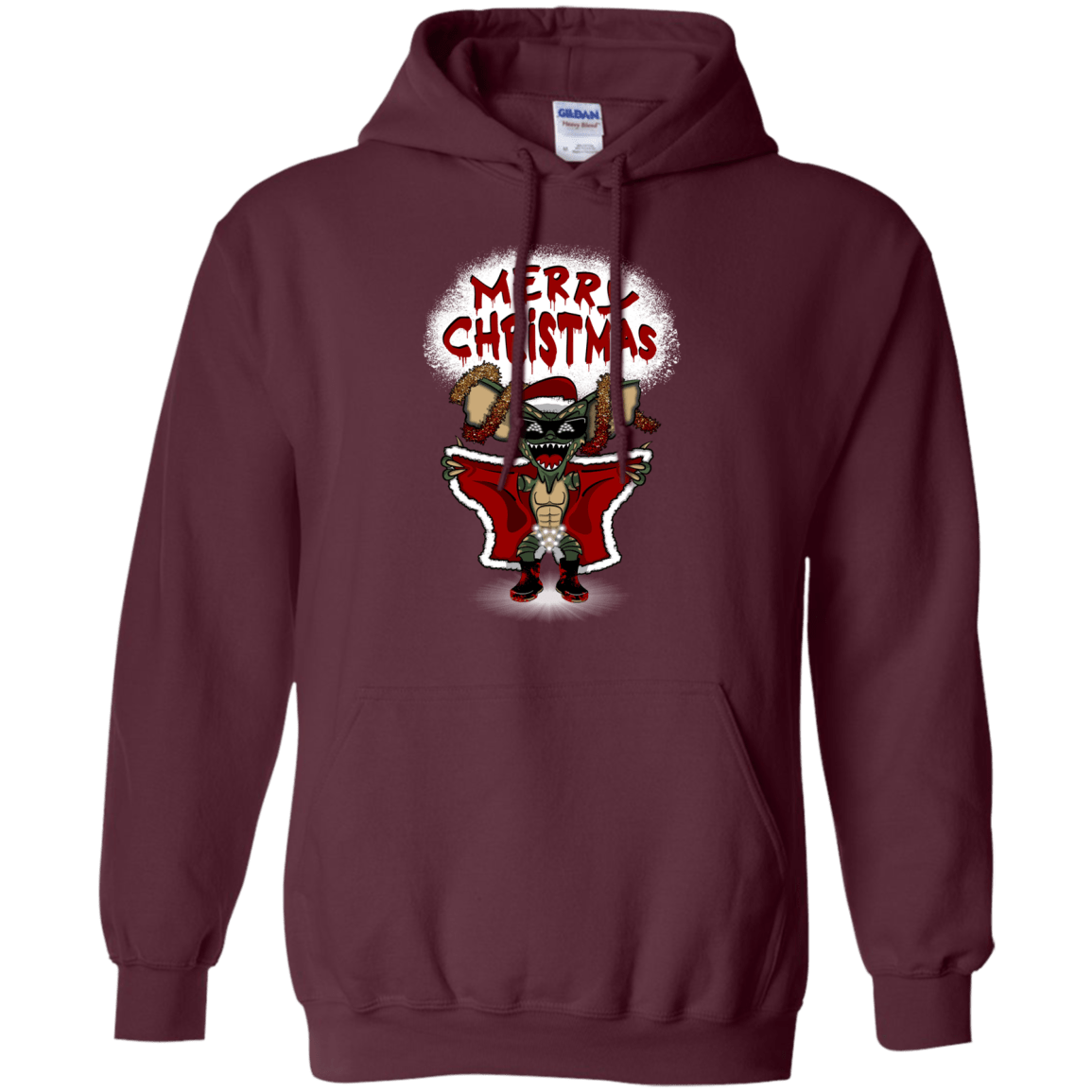 Sweatshirts Maroon / Small Flashing Through The Snow Pullover Hoodie