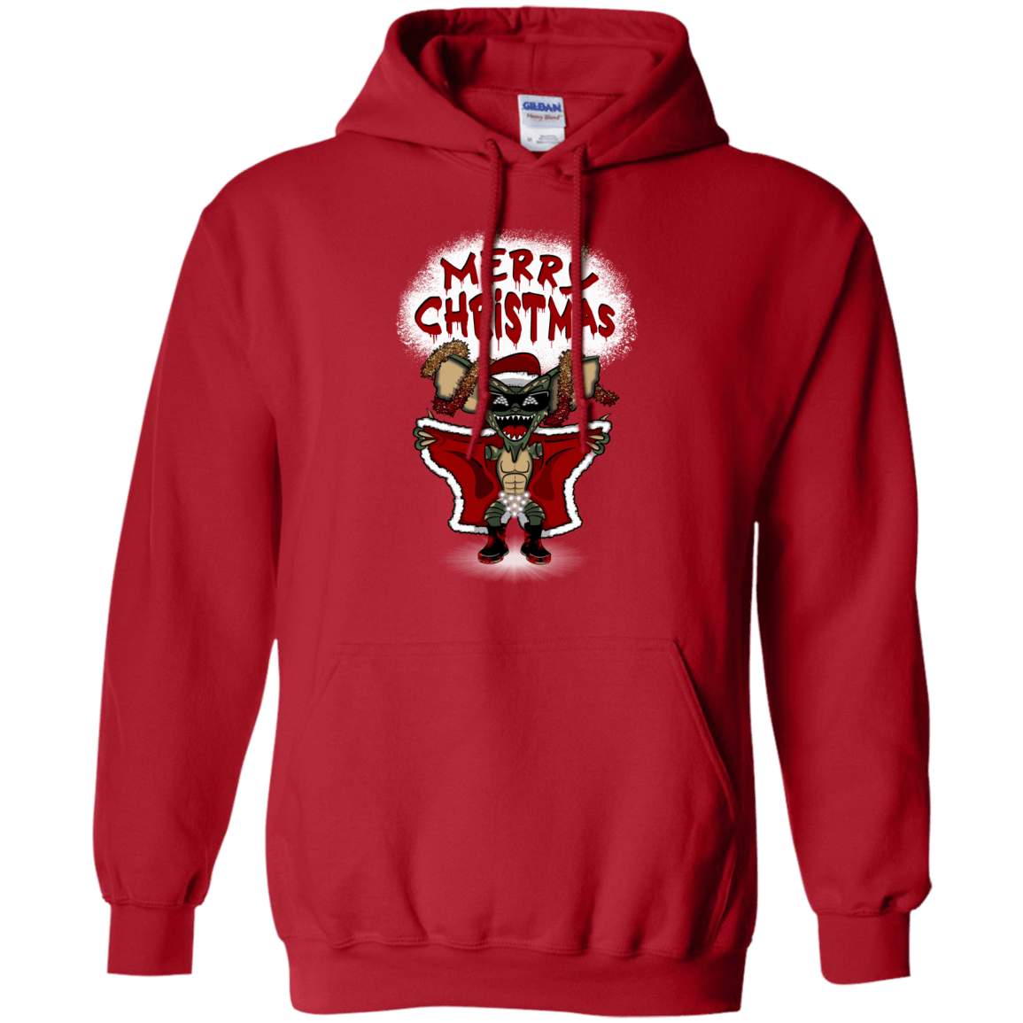 Sweatshirts Red / Small Flashing Through The Snow Pullover Hoodie