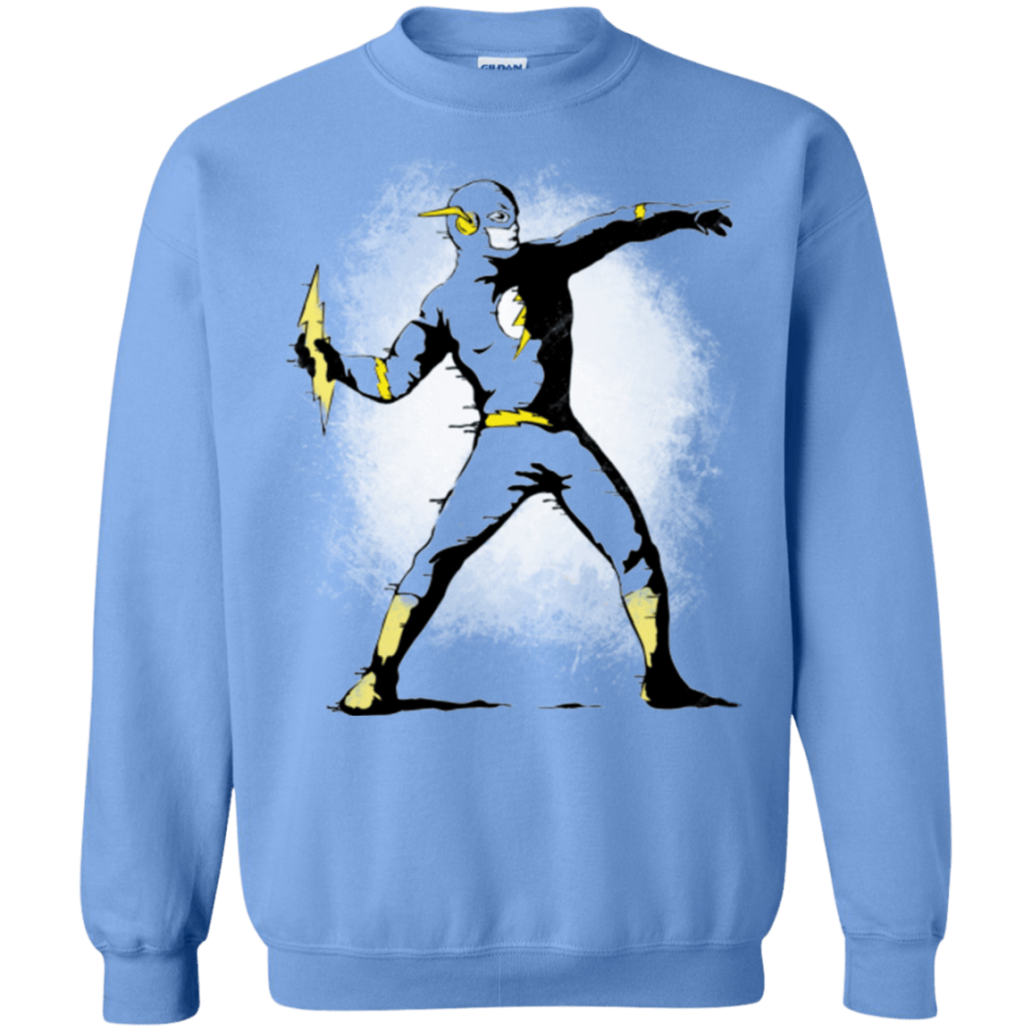 Sweatshirts Carolina Blue / Small Flashsy Crewneck Sweatshirt