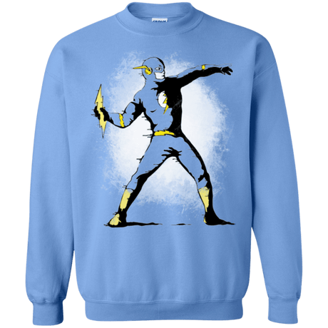 Sweatshirts Carolina Blue / Small Flashsy Crewneck Sweatshirt
