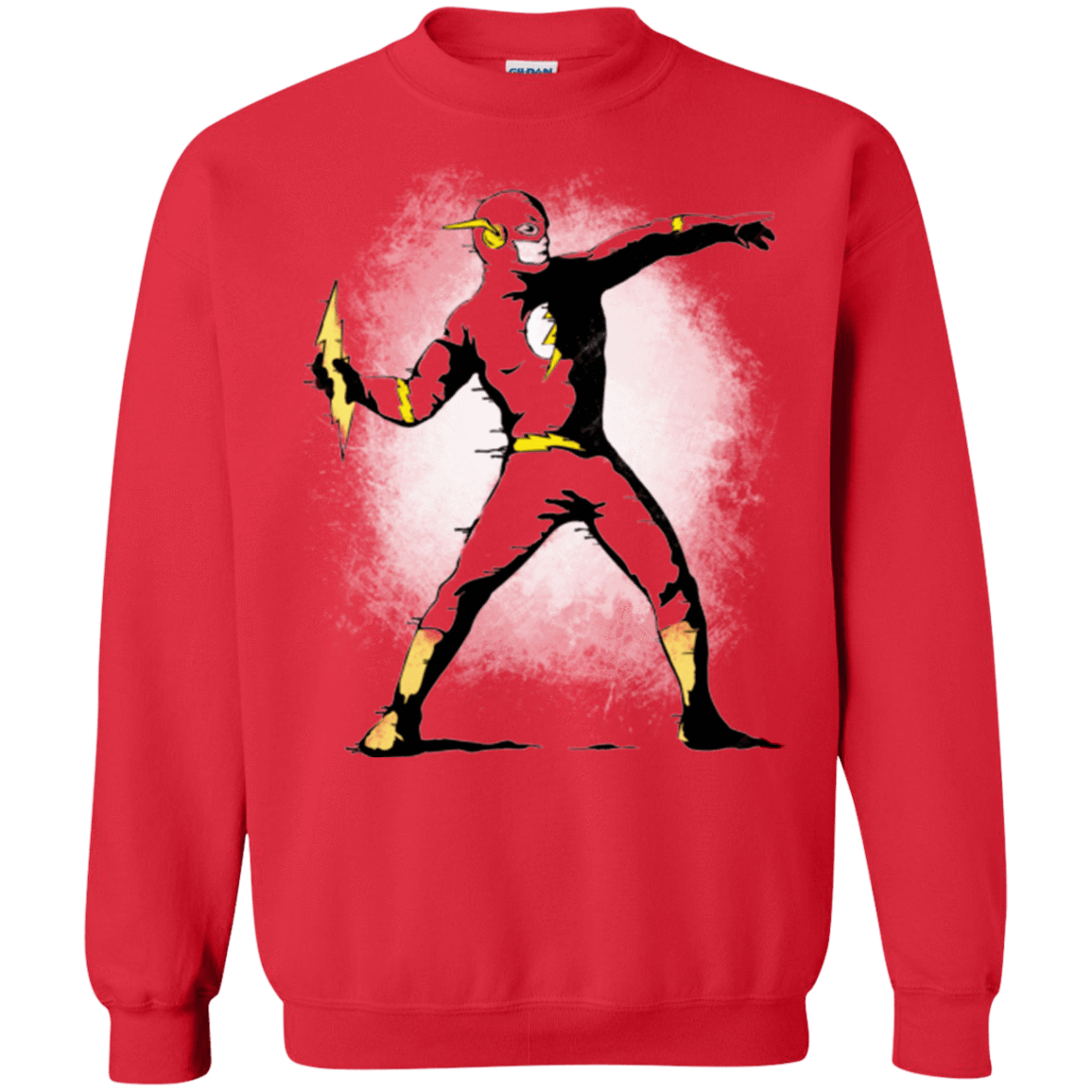 Sweatshirts Red / Small Flashsy Crewneck Sweatshirt