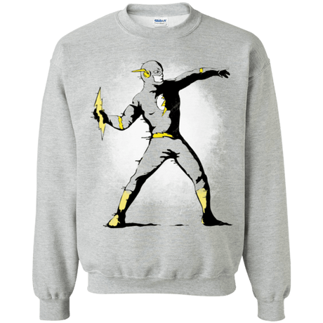 Sweatshirts Sport Grey / Small Flashsy Crewneck Sweatshirt