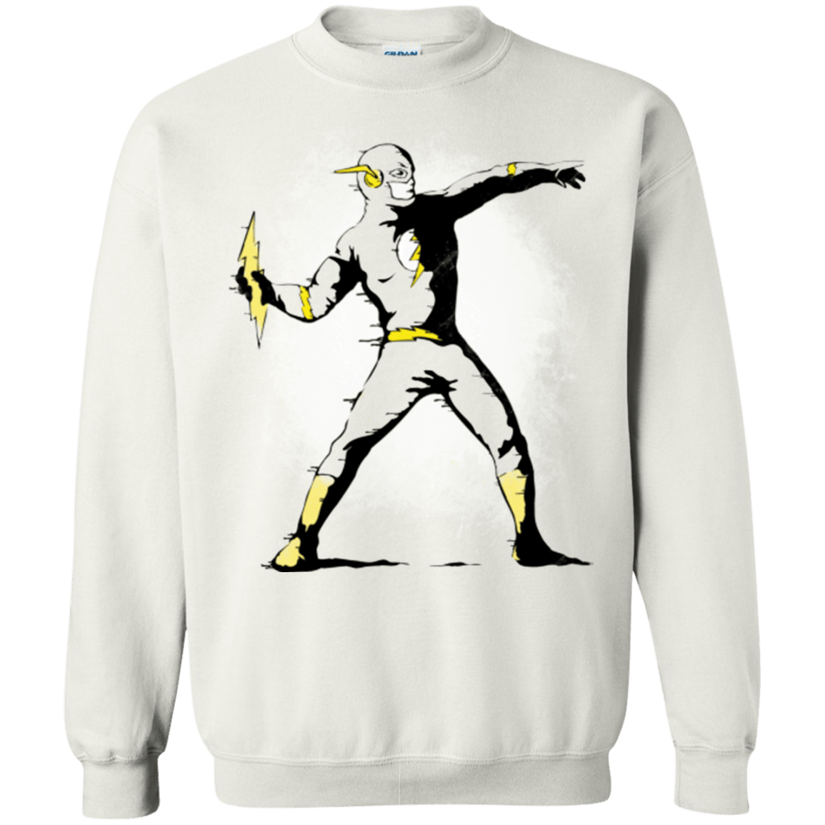 Sweatshirts White / Small Flashsy Crewneck Sweatshirt