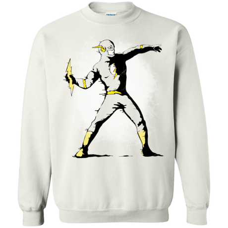 Sweatshirts White / Small Flashsy Crewneck Sweatshirt