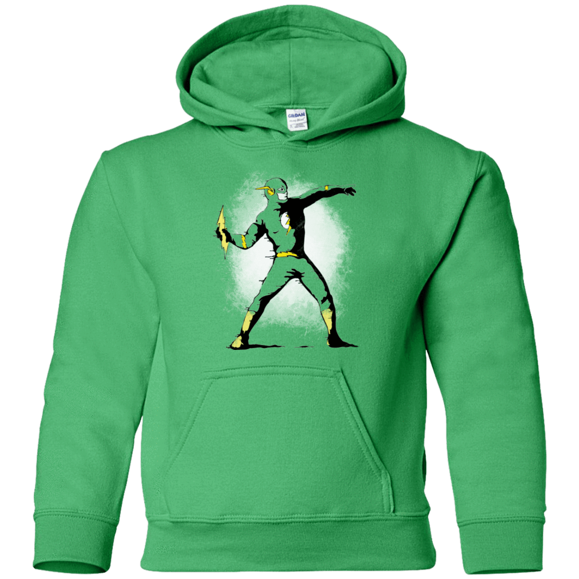 Sweatshirts Irish Green / YS Flashsy Youth Hoodie