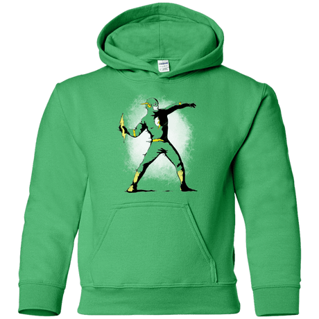 Sweatshirts Irish Green / YS Flashsy Youth Hoodie
