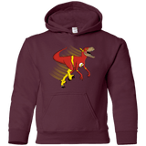 Sweatshirts Maroon / YS Flashtor Youth Hoodie