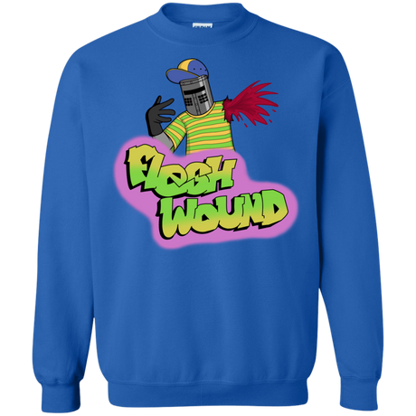 Sweatshirts Royal / S Flesh Wound Crewneck Sweatshirt