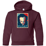 Sweatshirts Maroon / YS FLOAT Youth Hoodie