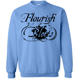 Sweatshirts Carolina Blue / S Flourish and Blotts of Diagon Alley Crewneck Sweatshirt