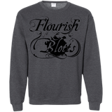Sweatshirts Dark Heather / S Flourish and Blotts of Diagon Alley Crewneck Sweatshirt