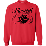 Sweatshirts Red / S Flourish and Blotts of Diagon Alley Crewneck Sweatshirt