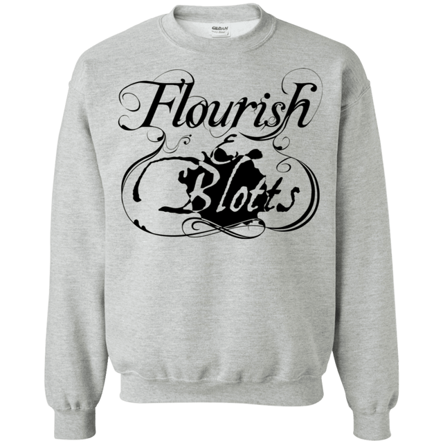 Sweatshirts Sport Grey / S Flourish and Blotts of Diagon Alley Crewneck Sweatshirt