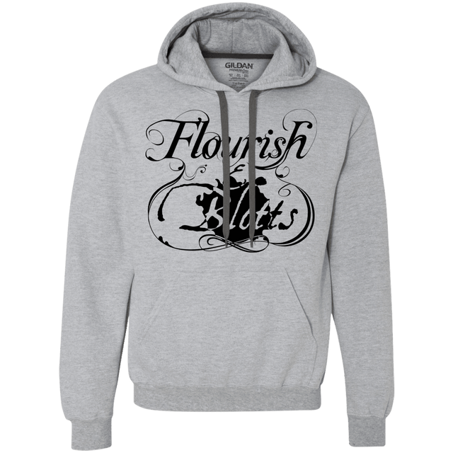 Sweatshirts Sport Grey / S Flourish and Blotts of Diagon Alley Premium Fleece Hoodie