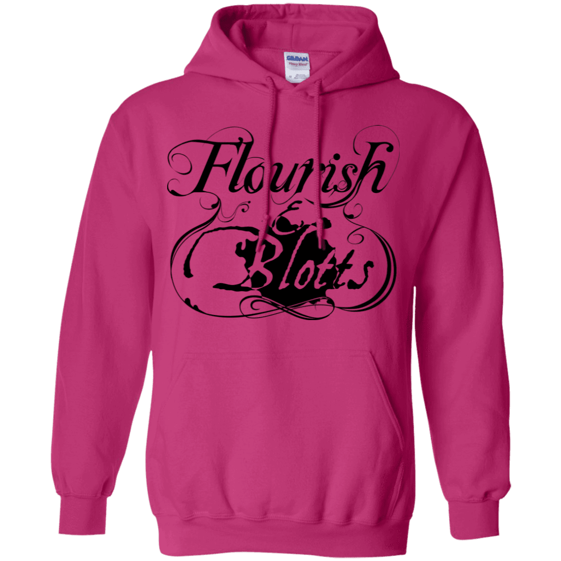 Sweatshirts Heliconia / S Flourish and Blotts of Diagon Alley Pullover Hoodie