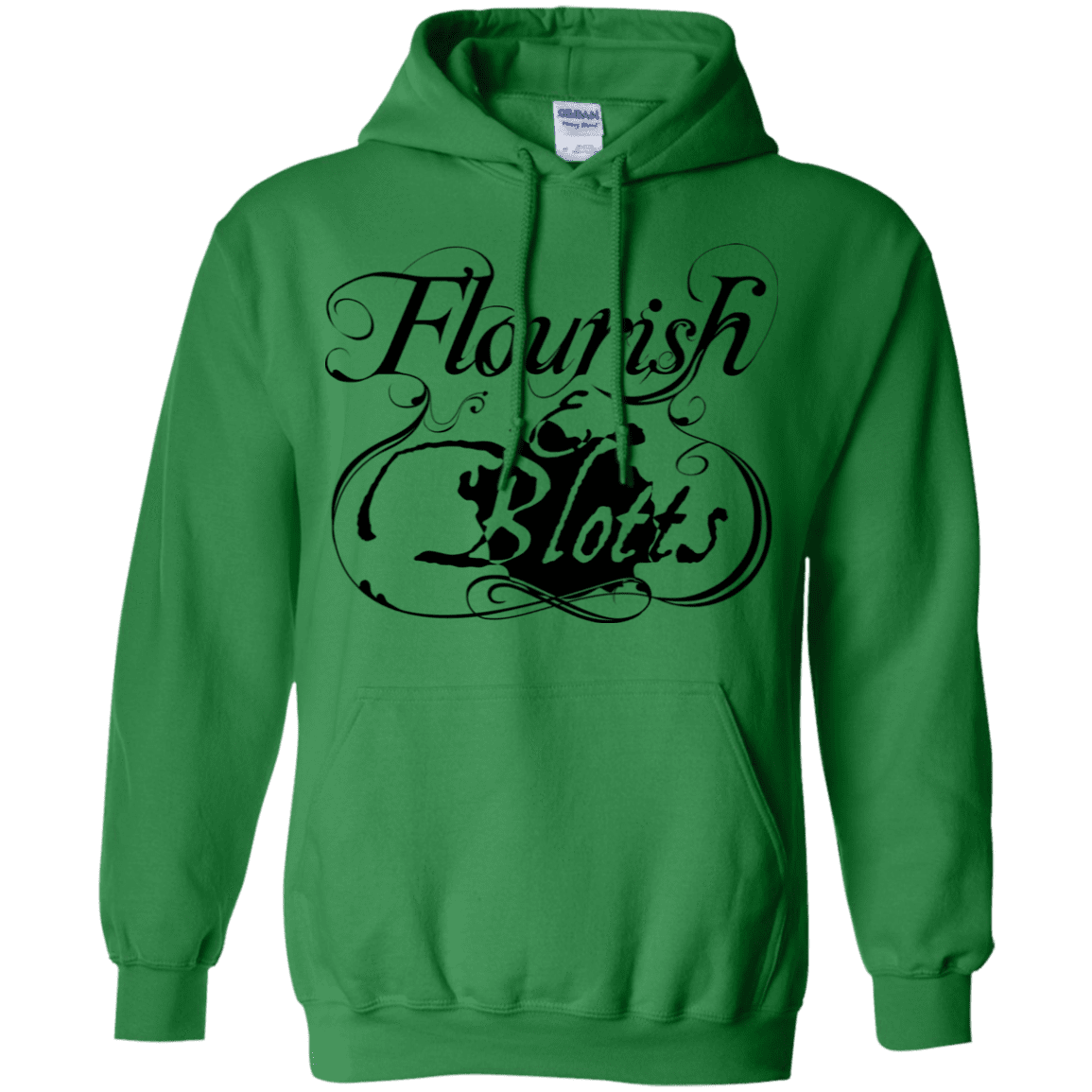 Sweatshirts Irish Green / S Flourish and Blotts of Diagon Alley Pullover Hoodie