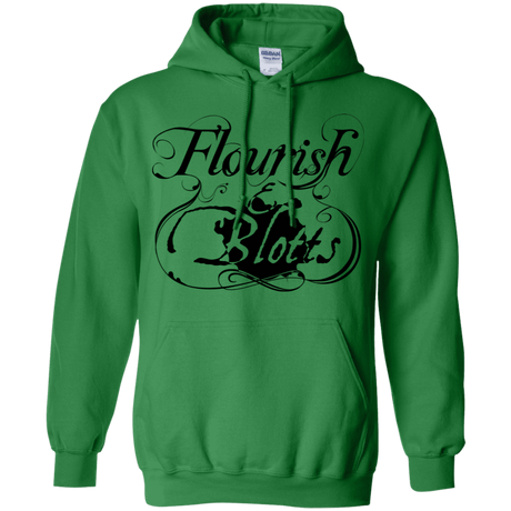 Sweatshirts Irish Green / S Flourish and Blotts of Diagon Alley Pullover Hoodie