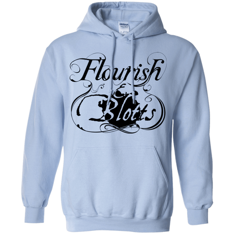 Sweatshirts Light Blue / S Flourish and Blotts of Diagon Alley Pullover Hoodie