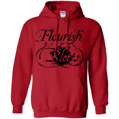 Sweatshirts Red / S Flourish and Blotts of Diagon Alley Pullover Hoodie