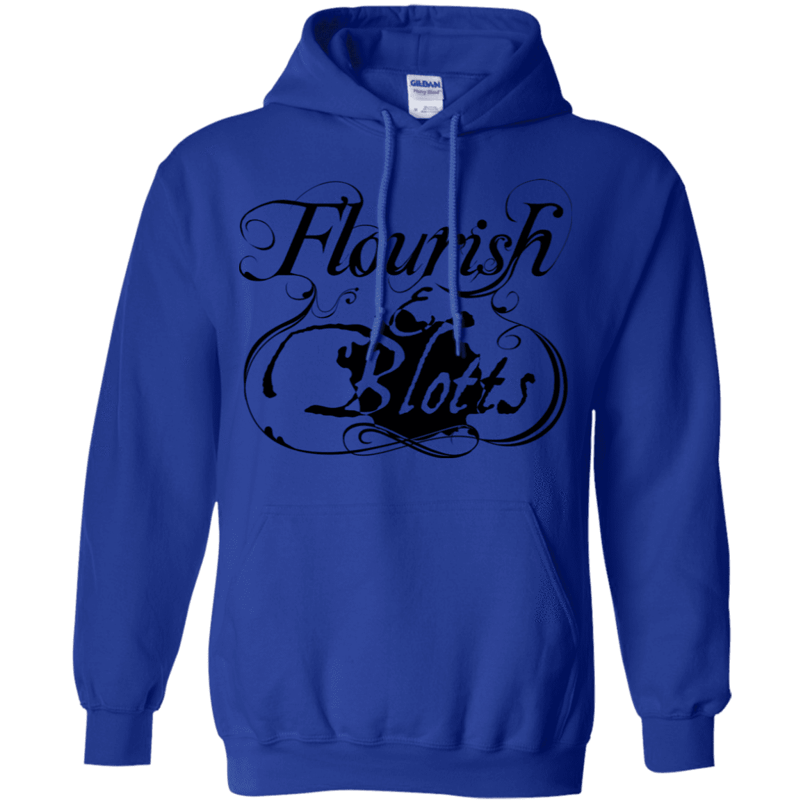 Sweatshirts Royal / S Flourish and Blotts of Diagon Alley Pullover Hoodie