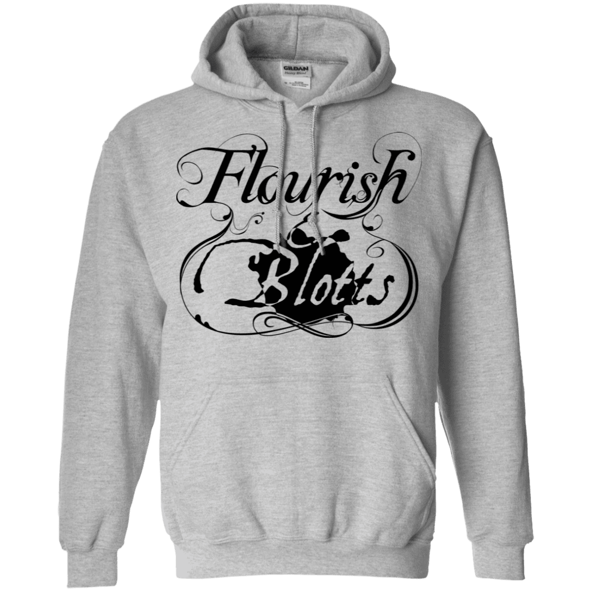 Sweatshirts Sport Grey / S Flourish and Blotts of Diagon Alley Pullover Hoodie