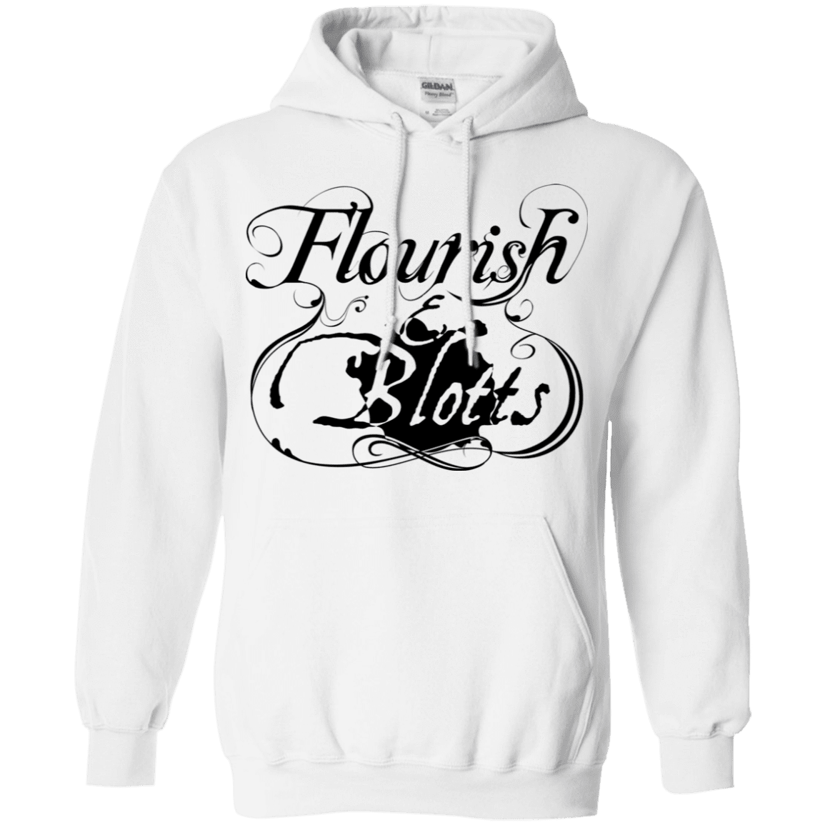 Sweatshirts White / S Flourish and Blotts of Diagon Alley Pullover Hoodie