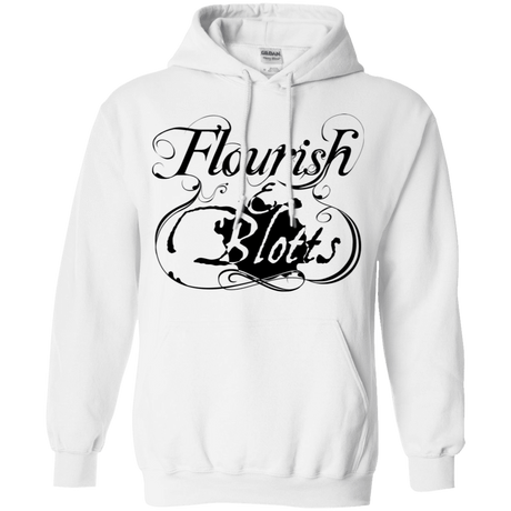 Sweatshirts White / S Flourish and Blotts of Diagon Alley Pullover Hoodie