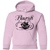 Sweatshirts Light Pink / YS Flourish and Blotts of Diagon Alley Youth Hoodie