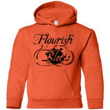 Sweatshirts Orange / YS Flourish and Blotts of Diagon Alley Youth Hoodie
