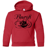 Sweatshirts Red / YS Flourish and Blotts of Diagon Alley Youth Hoodie