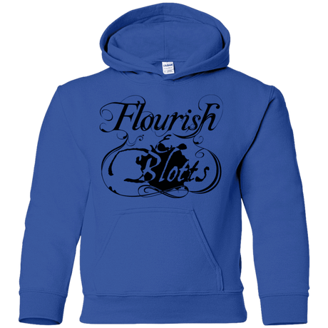 Sweatshirts Royal / YS Flourish and Blotts of Diagon Alley Youth Hoodie