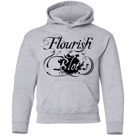 Sweatshirts Sport Grey / YS Flourish and Blotts of Diagon Alley Youth Hoodie