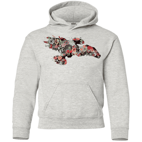 Sweatshirts Ash / YS Flowerfly Youth Hoodie