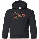 Sweatshirts Black / YS Flowerfly Youth Hoodie