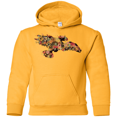 Sweatshirts Gold / YS Flowerfly Youth Hoodie
