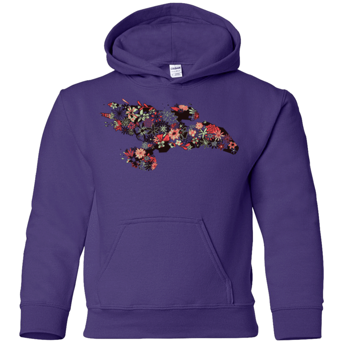 Sweatshirts Purple / YS Flowerfly Youth Hoodie