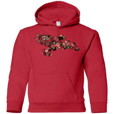 Sweatshirts Red / YS Flowerfly Youth Hoodie
