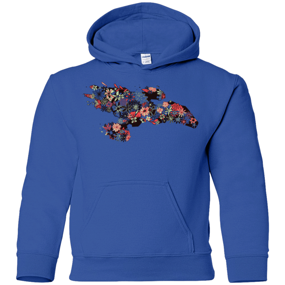 Sweatshirts Royal / YS Flowerfly Youth Hoodie