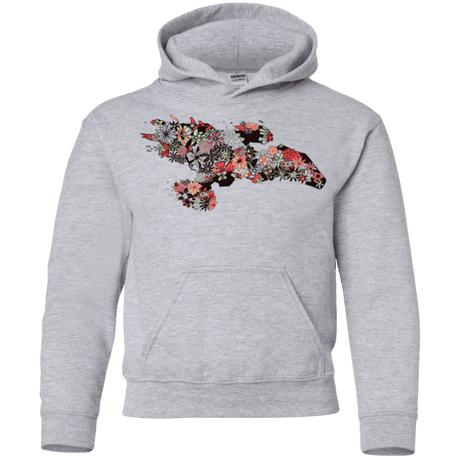 Sweatshirts Sport Grey / YS Flowerfly Youth Hoodie