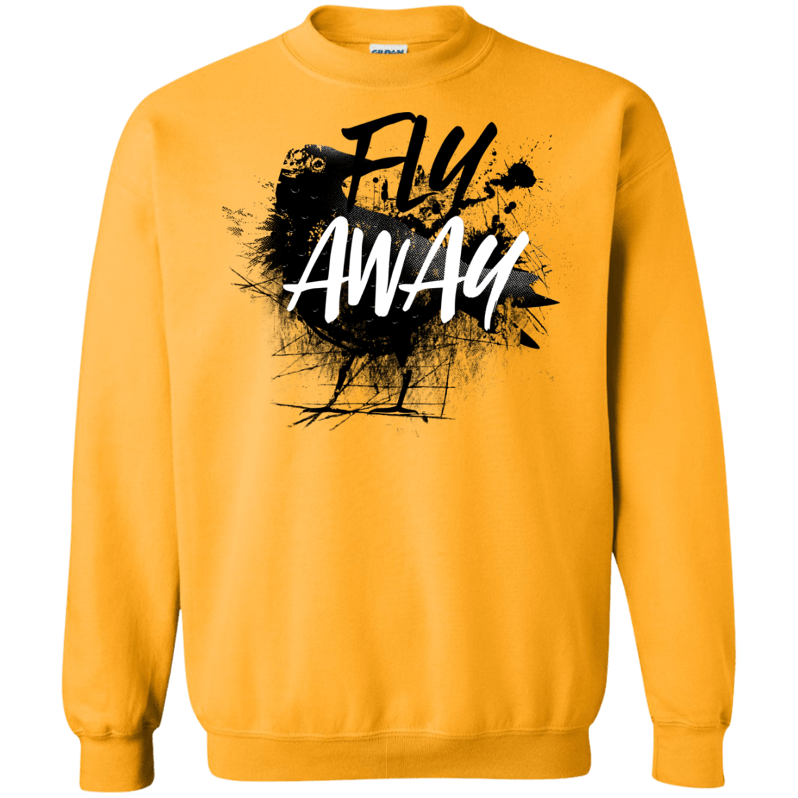 Sweatshirts Gold / S Fly Away Crewneck Sweatshirt