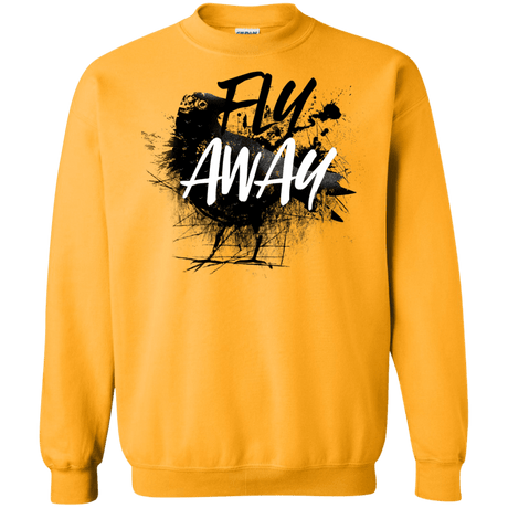 Sweatshirts Gold / S Fly Away Crewneck Sweatshirt